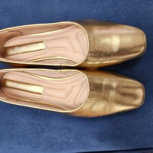 Franco Sarto Gold Kids Shoes